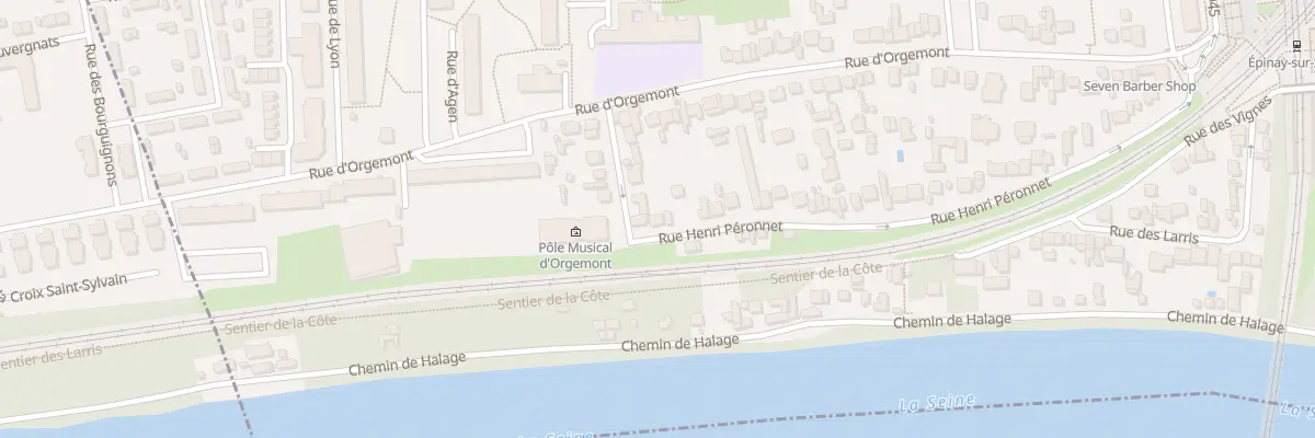 Plan du 88 Rue Henri Peronnet à Épinay-sur-Seine