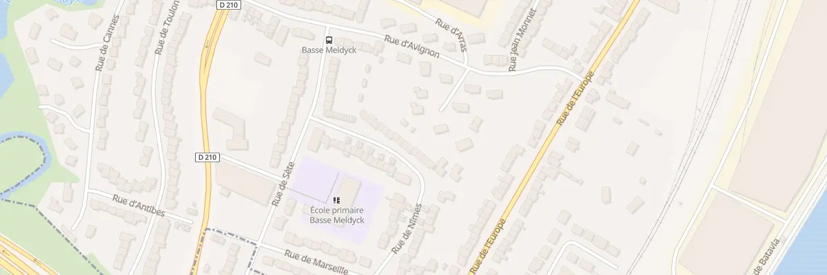 Plan du 17 Rue de Nîmes à Arques