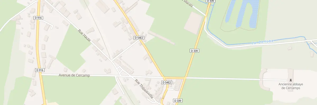 Plan du 63 Rue du Maréchal Joffre à Frévent