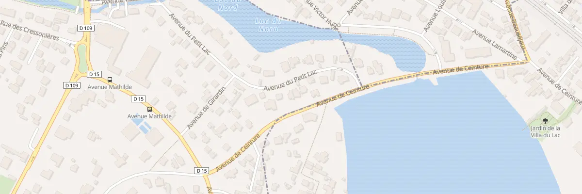 Plan du 100 Av de Ceinture à Saint-Gratien