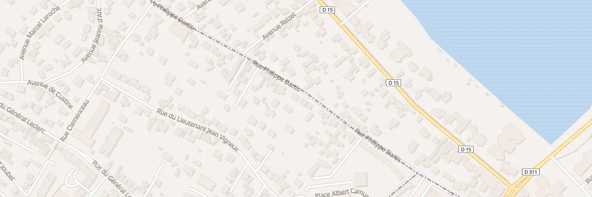 Plan du 36 Rue Philippe Dartis à Saint-Gratien
