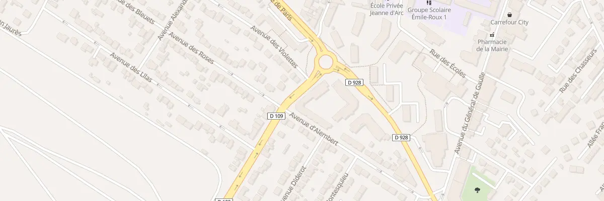 Plan du 17B Av de Paris à Soisy-sous-Montmorency