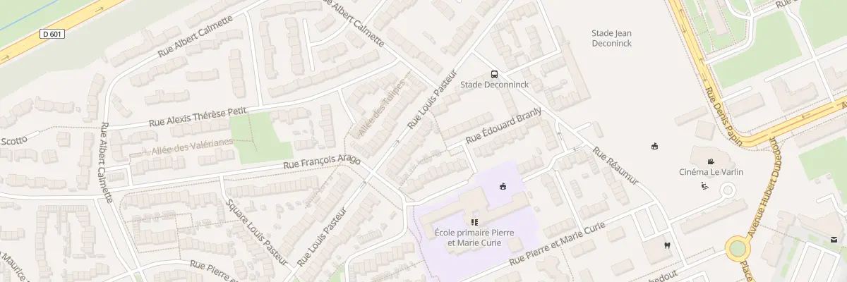 Plan du 76 Rue Pasteur à Grande-Synthe