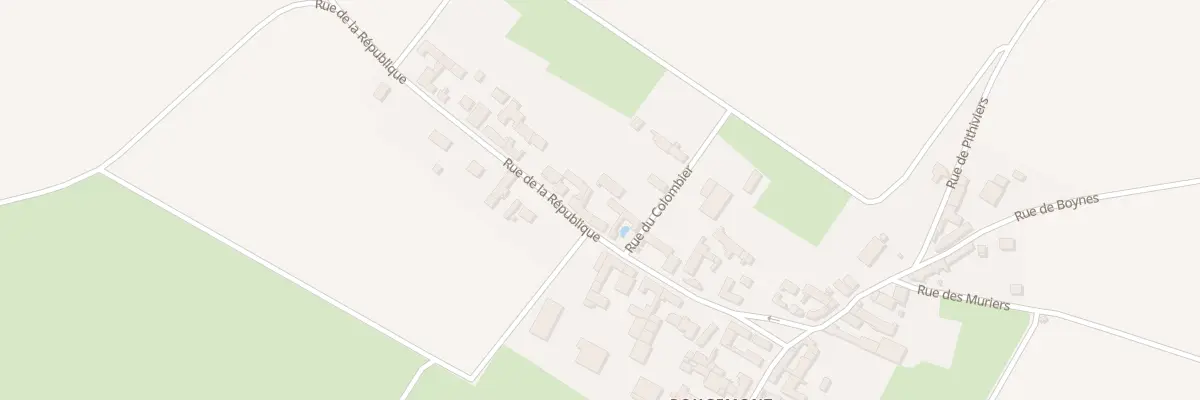 Plan du 14 Rue de la République à Yèvre-la-Ville