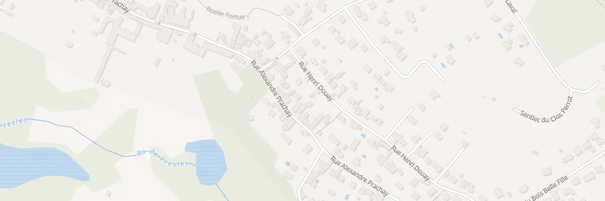 Plan du 72 Rue Alexandre Prachay à Presles