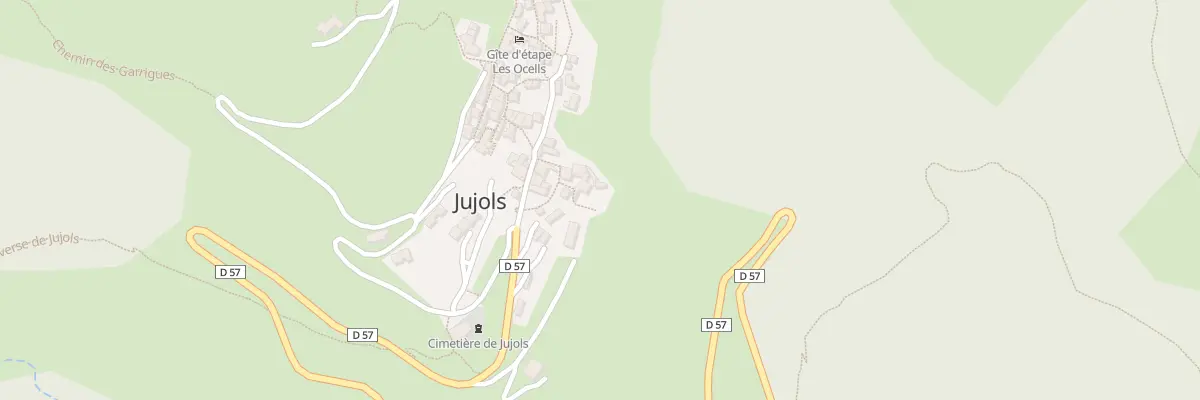 Plan du 1 Els Camps Grans à Jujols
