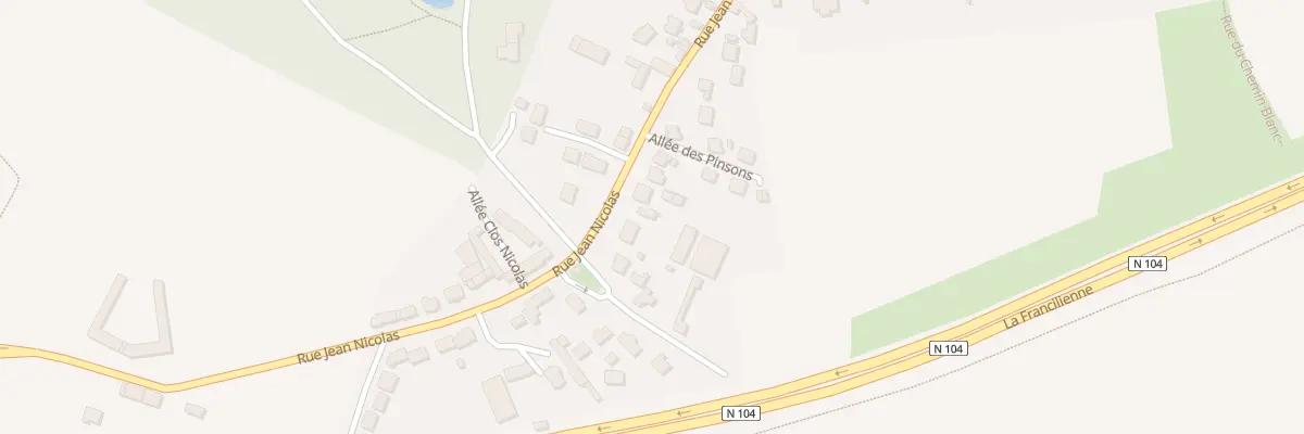 Plan du 71 Rue Jean Nicolas à Baillet-en-France