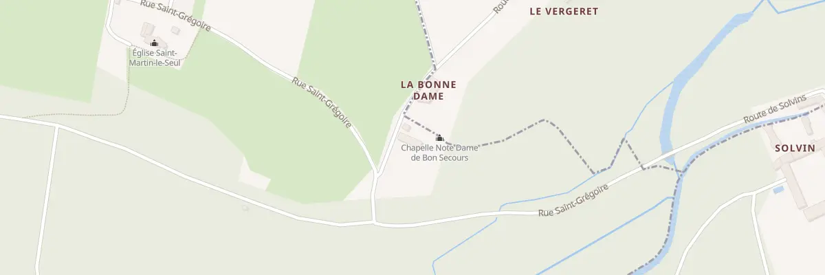 Plan du 5063 Rue de la Bonne Dame à Bondaroy