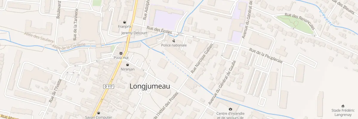 Plan du 3 Rue Léontine Sohier à Longjumeau