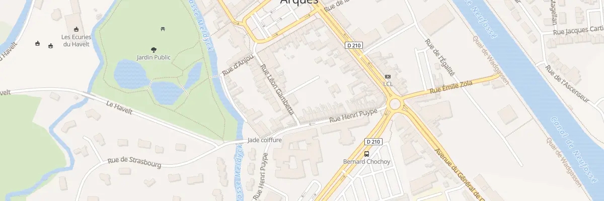 Plan du 36 Rue Henri Puype à Arques
