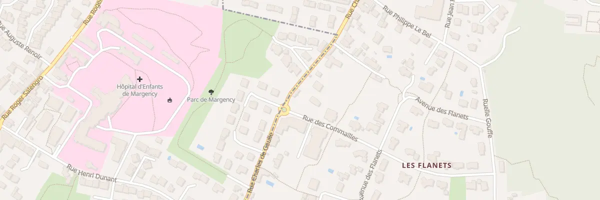 Plan du 15 Rue des Commailles à Andilly