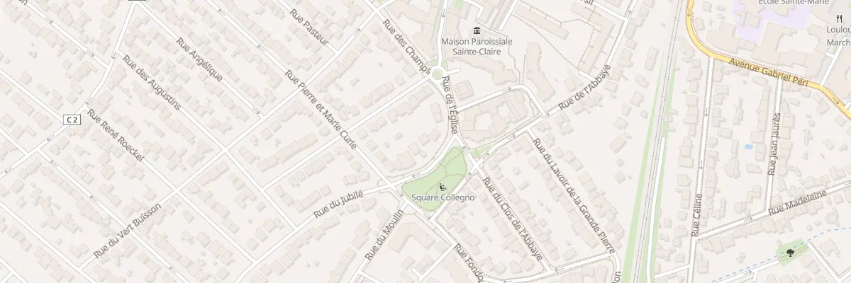 Plan du 42 Rue de l’Église à Antony