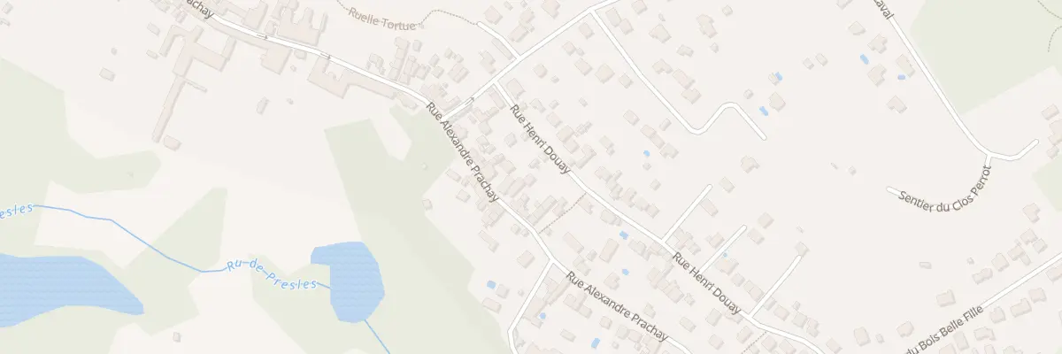 Plan du 70 Rue Alexandre Prachay à Presles