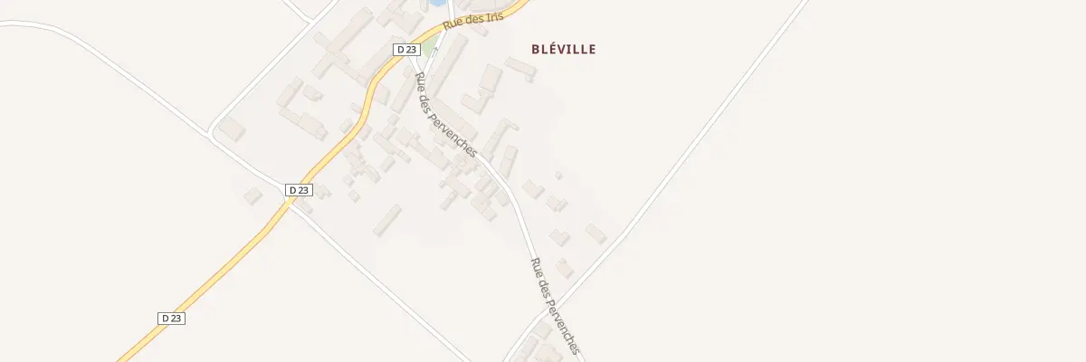 Plan du 8 Rue des Pervenches à Césarville-Dossainville
