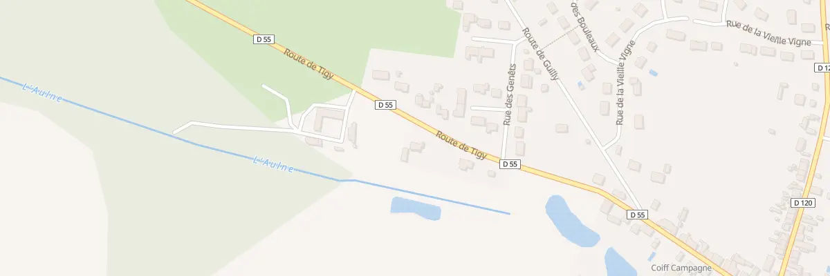 Plan du 33 Rte de Tigy à Viglain
