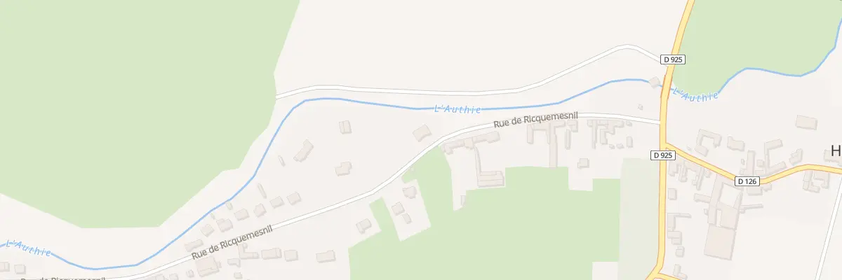 Plan du 260 Rue de Ricquemesnil à Hem-Hardinval