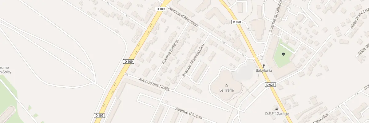 Plan du 16 Av Montesquieu à Soisy-sous-Montmorency