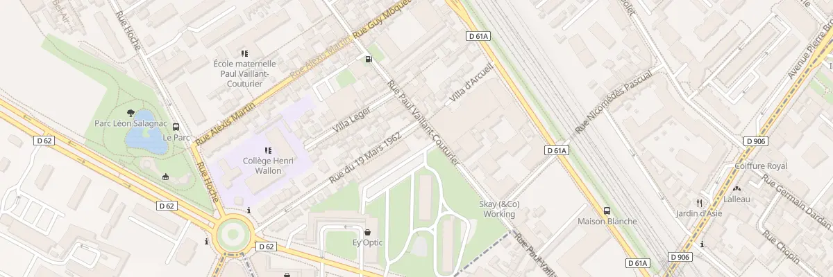 Plan du 37 Rue P Vaillant Couturier à Malakoff