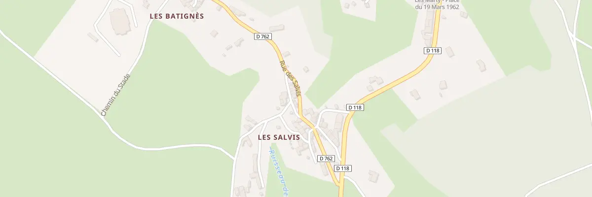 Plan du 3 Pl Georges Terral aux Martys