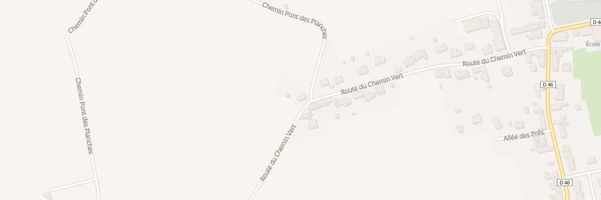 Plan du 27 Rte du Chemin Vert à Lederzeele