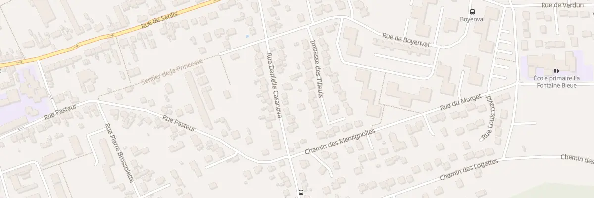 Plan du 29 Rue Daniele Casanova à Beaumont-sur-Oise