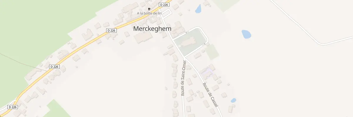 Plan du 130 Che de Cassel à Merckeghem