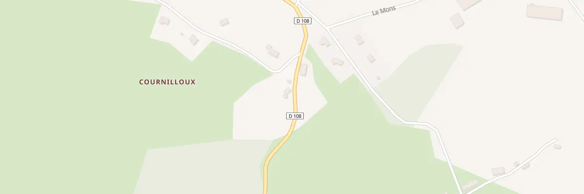 Plan du 3 Cournilloux à Valiergues
