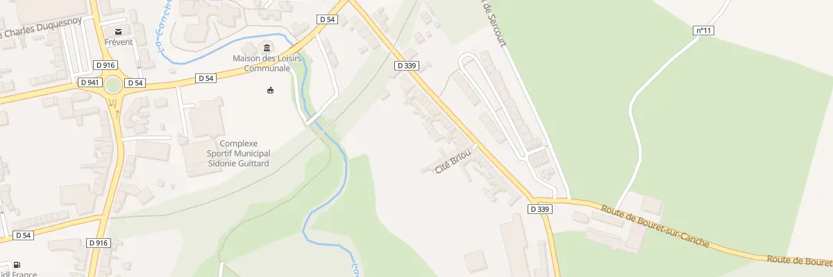 Plan du 66 Rue du Général de Gaulle à Frévent