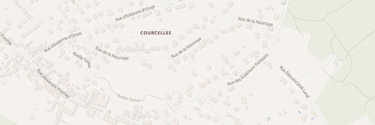 Plan du 30 Rue de la Nourraye à Presles