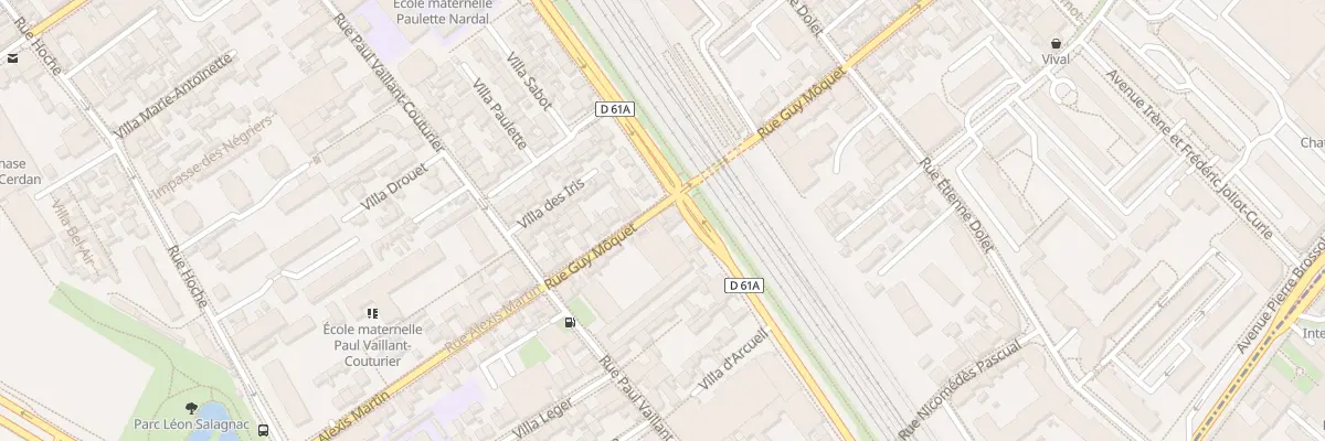 Plan du 91 Rue Guy Moquet à Malakoff