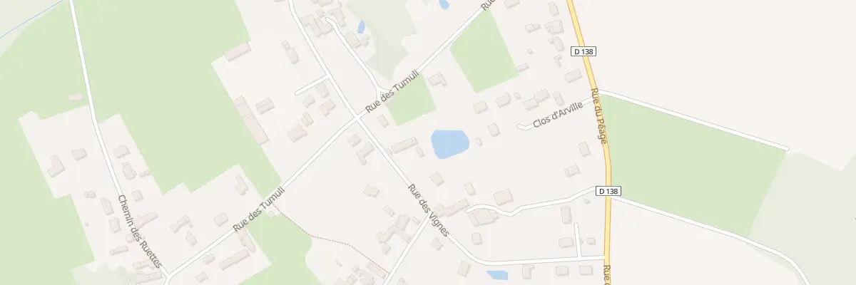 Plan du 12 Rue des Vignes à Chambon-la-Forêt