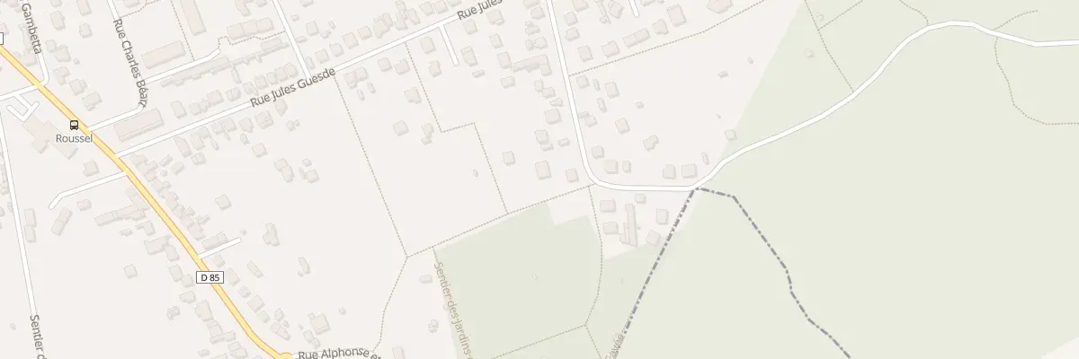 Plan du 82 Rue Daniele Casanova à Beaumont-sur-Oise
