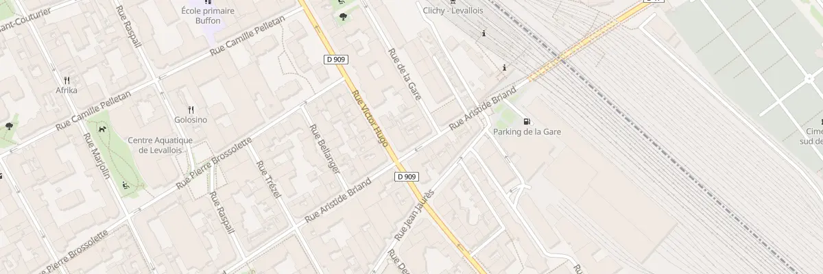 Plan du 137 Rue Aristide Briand à Levallois-Perret