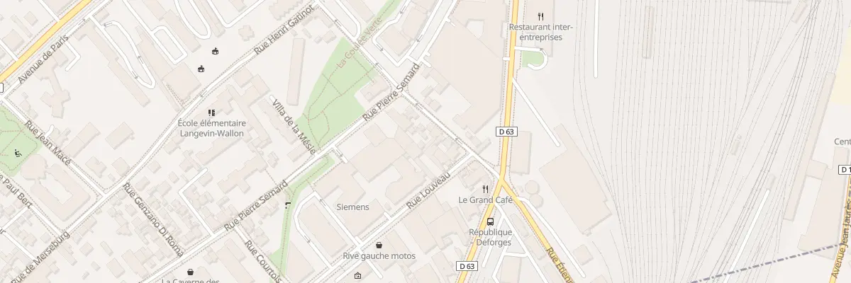 Plan du 46 Rue Etienne Deforges à Châtillon