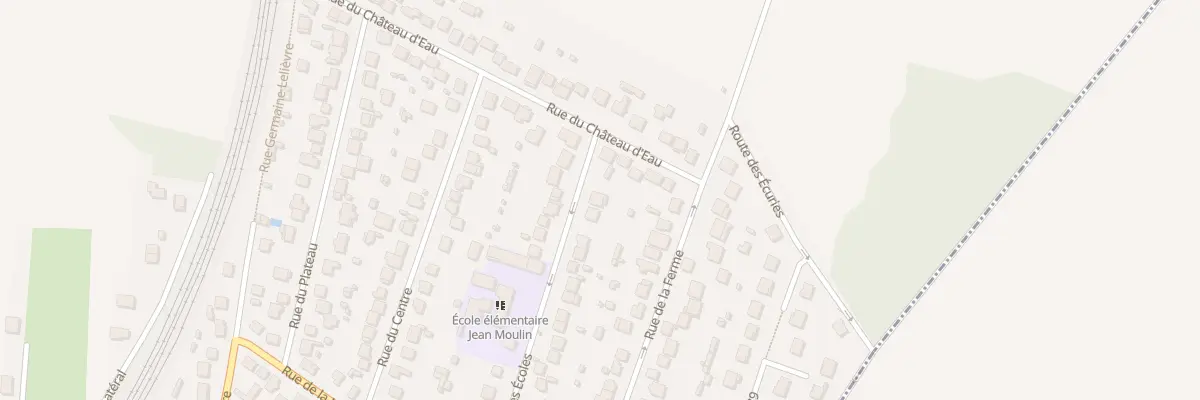 Plan du 38 Rue des Ecoles à Lardy
