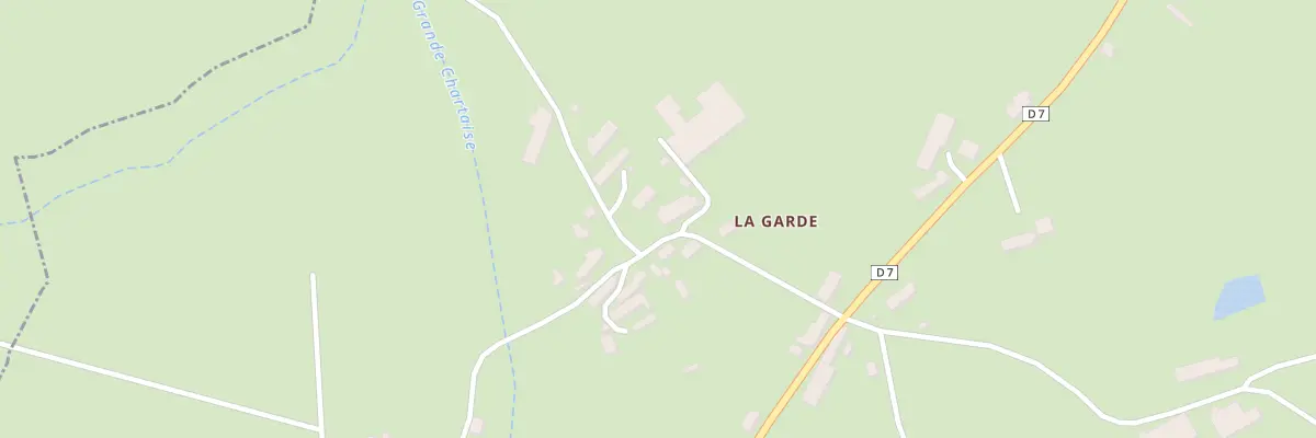 Plan du 9 La Garde à Soumans