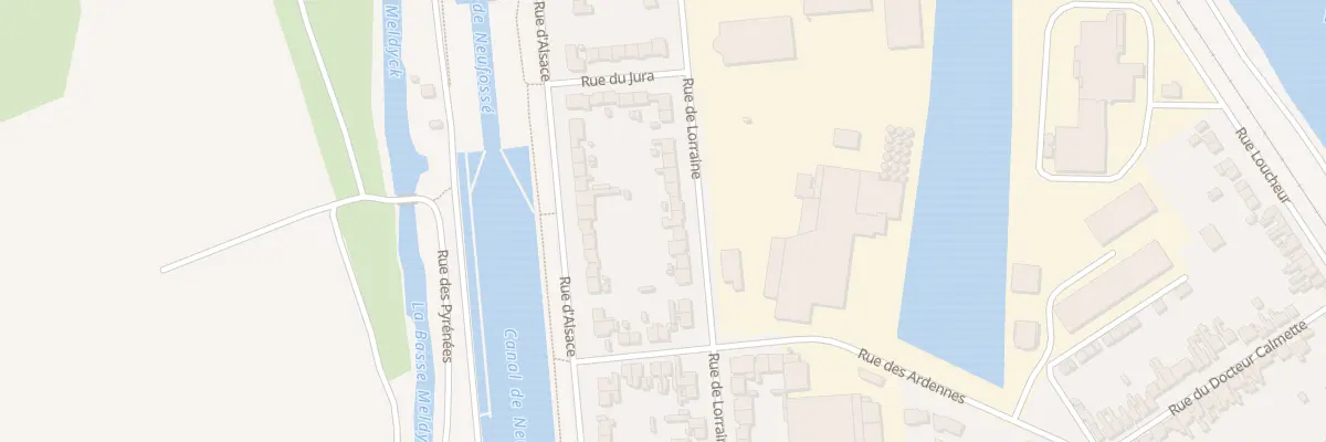 Plan du 60 Rue de Lorraine à Arques