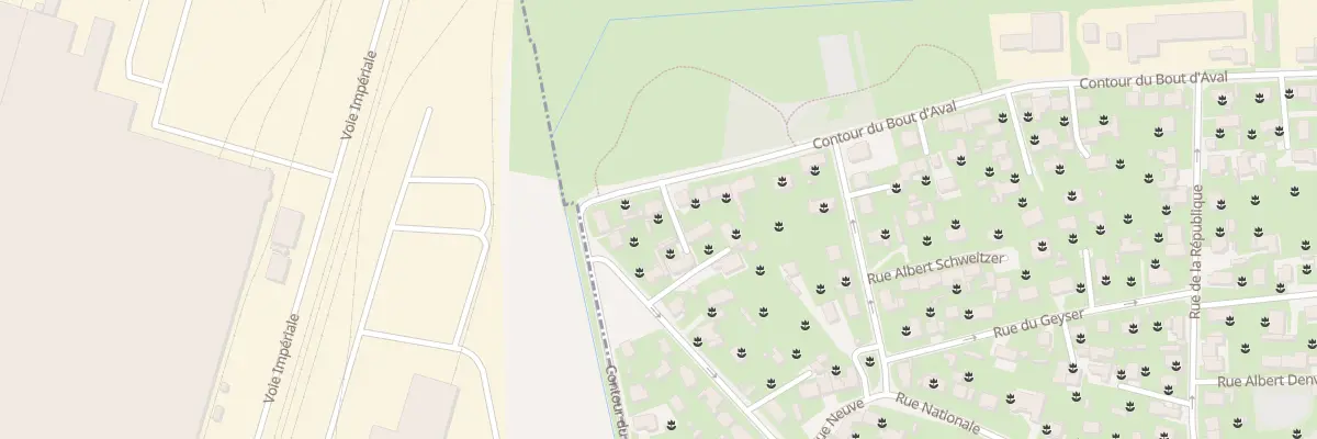 Plan du 68 Rue du Ctr du Bout d’Aval Fm à Dunkerque