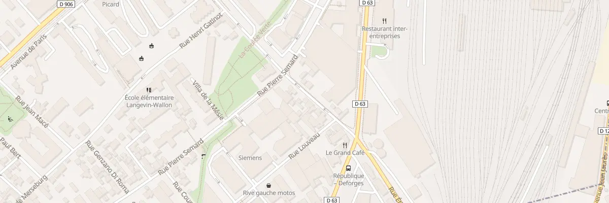 Plan du 44 Rue Etienne Deforges à Châtillon