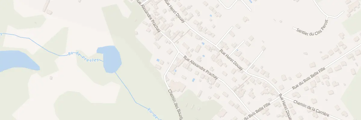 Plan du 49 Rue Alexandre Prachay à Presles