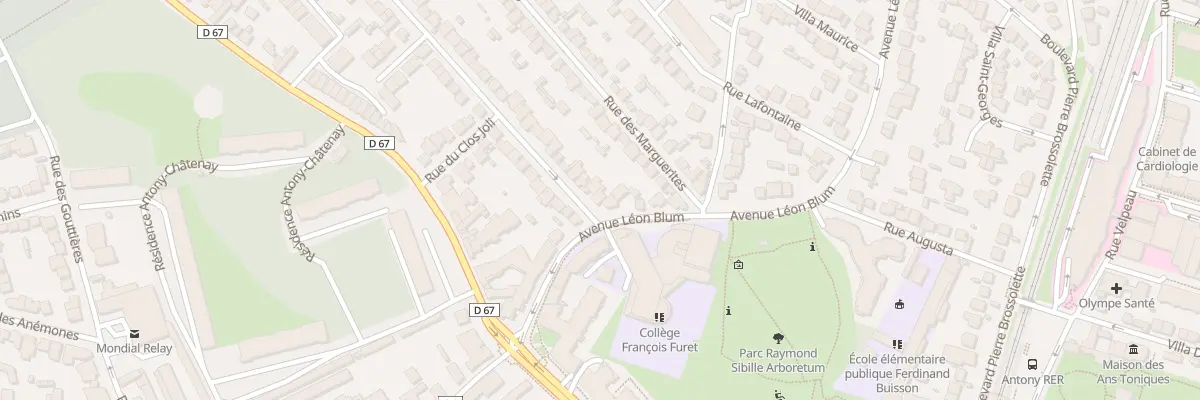 Plan du 4 Rue Robert Doisy à Antony