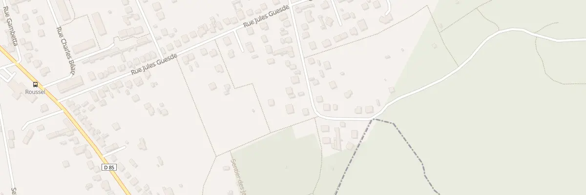 Plan du 78 Rue Daniele Casanova à Beaumont-sur-Oise