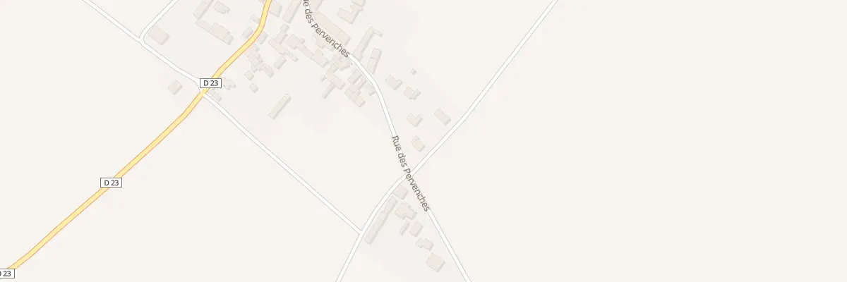 Plan du 14 Rue des Pervenches à Césarville-Dossainville