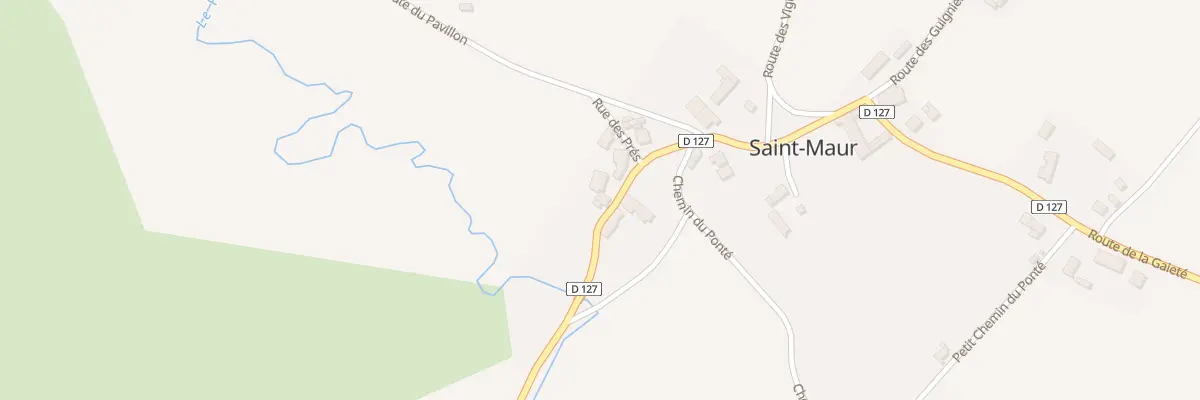 Plan du 236 Rte de la Métairie à Saint-Maur