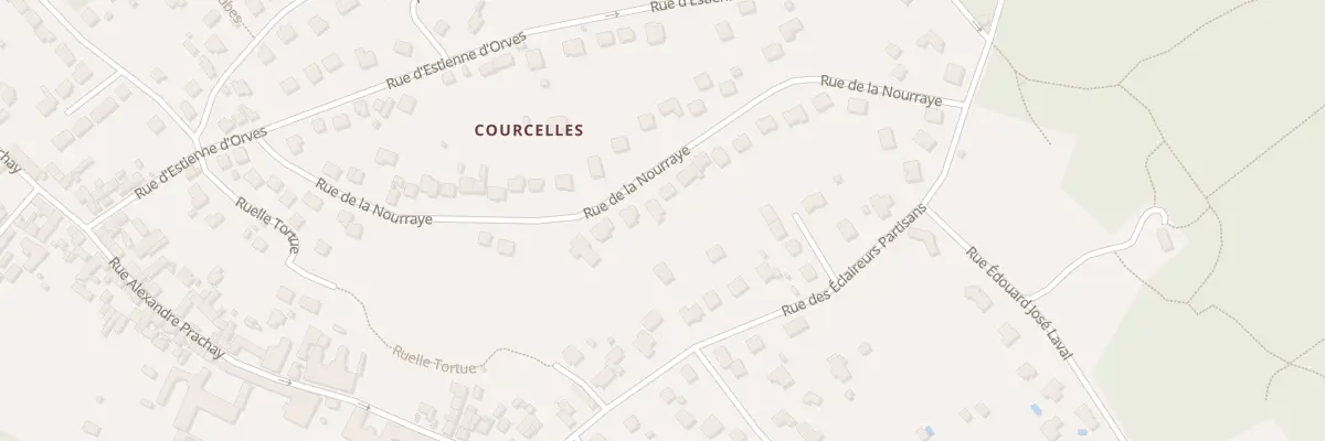 Plan du 32 Rue de la Nourraye à Presles