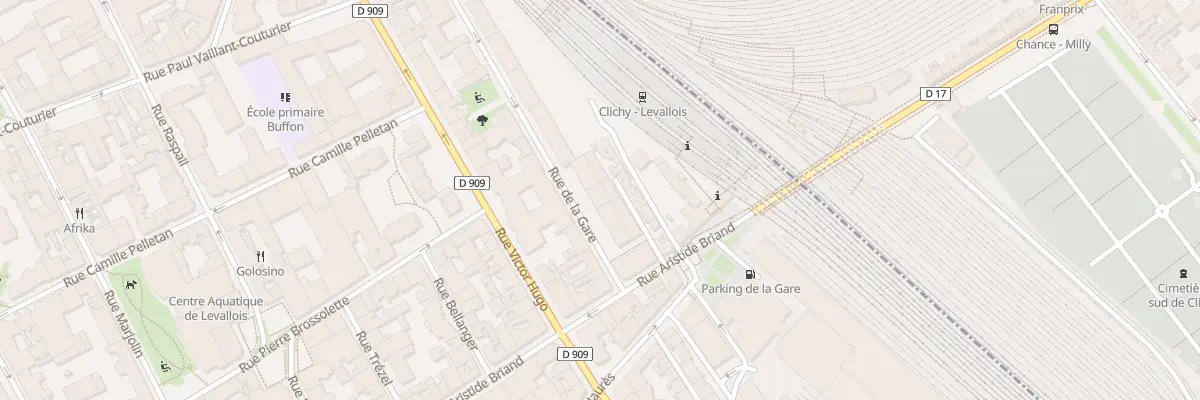 Plan du 4 Rue de la Gare à Levallois-Perret