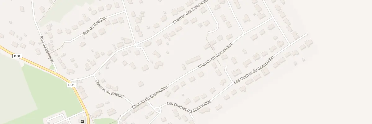 Plan du 7 Che du Grenouillat au Subdray