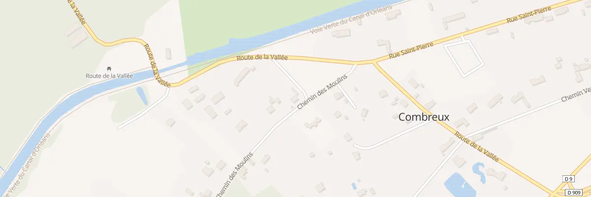 Plan du 12 Che des Moulins à Combreux