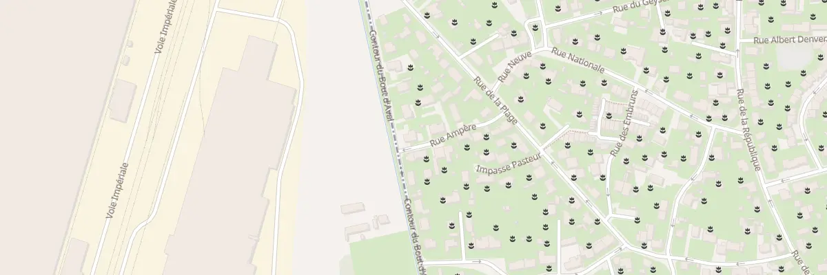 Plan du 42 Rue du Ctr du Bout d’Aval Fm à Dunkerque
