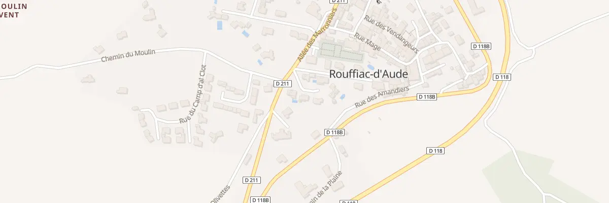 Plan du 4 Rue du Chene Vert à Rouffiac-d’Aude